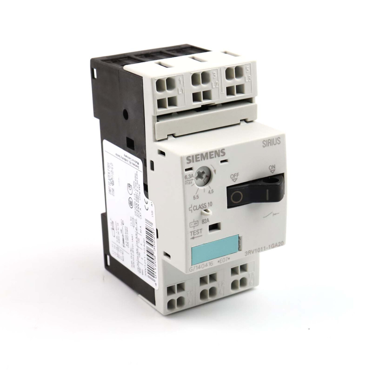 Siemens Leistungsschalter 3RV1011-1GA20 NOV