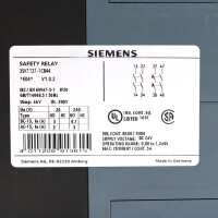 Siemens SIRIUS Sicherheitsschaltgerät 3SK1121-1CB44 GEB