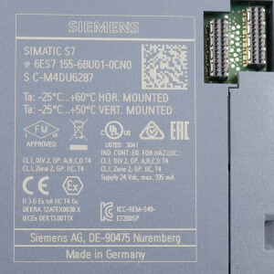 Simatic S7 ET200SP 6ES7 155-6BU01-0CN0 HW:02/FW:V4.2.1 GEB
