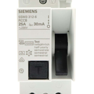 Siemens FI-Schutzschalter 5SM3312-6 GEB