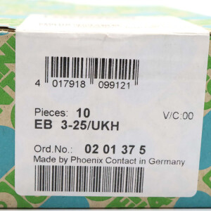 Phoenix Contact Einlegebrücke EB 3-25/UKH 0201375 (10Stk.) SIE