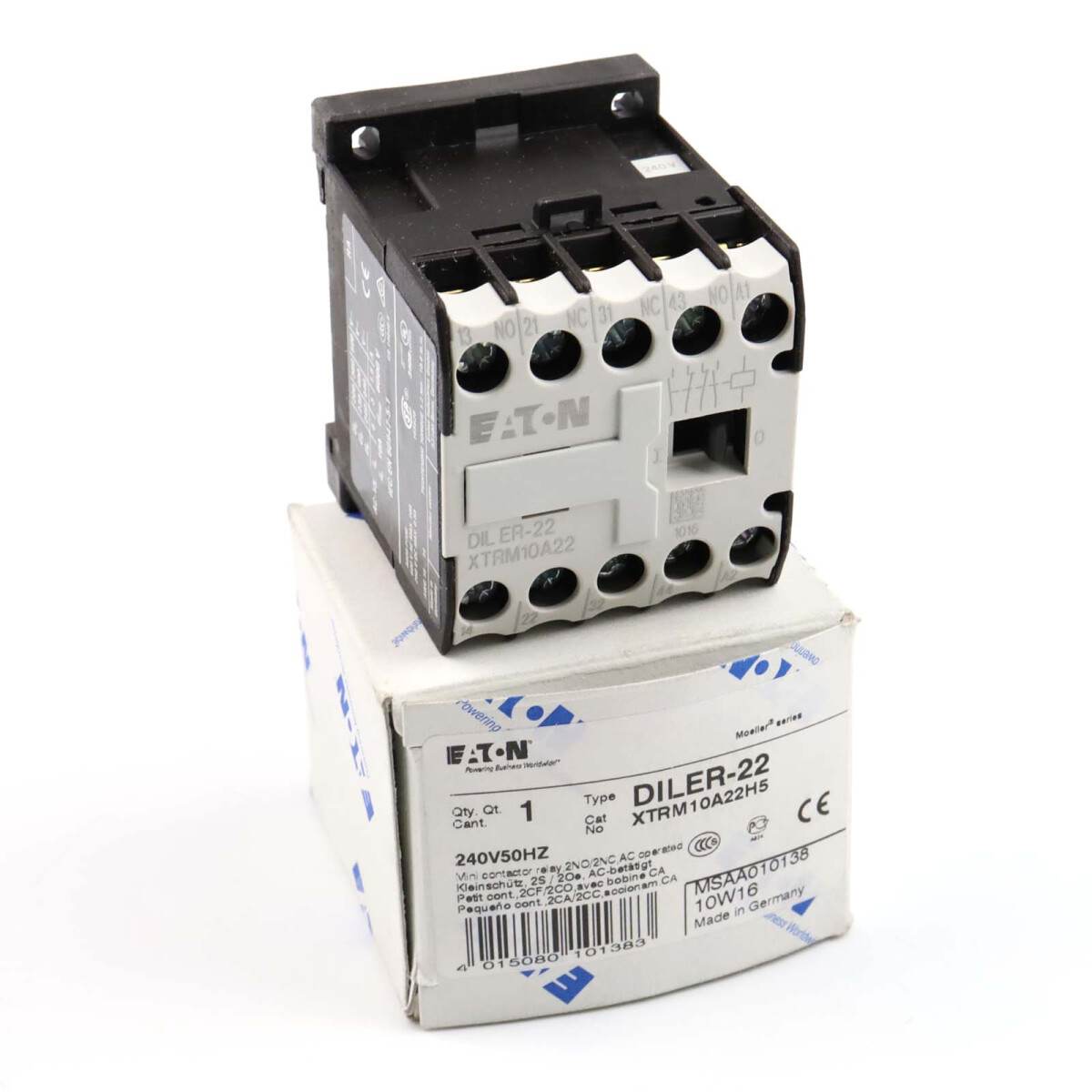 Eaton Hilfssschütz DILER-22 010138 240V OVP
