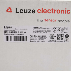 Leuze Barcodeleser BCL 301i R1 F 100 W 50116235 OVP