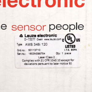 Leuze Optischer Abstandssensor AMS 384i 120 5013710 OVP