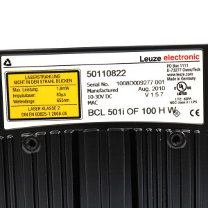 Leuze Barcodeleser BCL 501i OF 100 H W 50110822 OVP