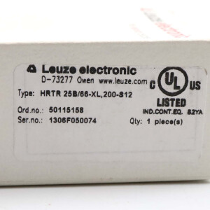Leuze Lichttaster HRTR 25B/66-XL,200-S12 50115158 OVP