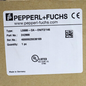 Pepperl+Fuchs Datenlichtschranke LS680-DA-EN/F2/146 242866 OVP