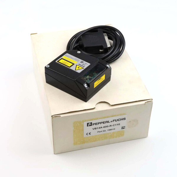 Pepperl+Fuchs Barcodescanner VB14A-600-R-C110 198010 OVP