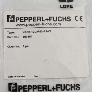 Pepperl+Fuchs induktiver Sensor NBN8-12GM50-A2-V1 187651 OVP