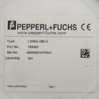 Pepperl+Fuchs Lichtgitter LG96A-080-D 189260 OVP