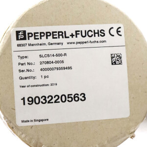Pepperl+Fuchs Sicherheitslichtvorhang SLCS14-500-R 270804-0005 OVP