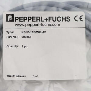 Pepperl+Fuchs induktiver Sensor NBN8-18GM60-A2 083857 OVP