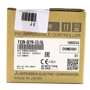 Mitsubishi Electric MELSEC Erweiterungsgerät FX2N-8EYR-ES/UL SIE