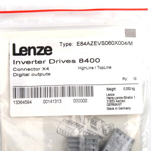 Lenze Anschlussklemmen E84AZEVS060X004/M 13364594 (10Stk.) OVP