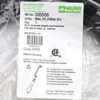 MURR Elektronik Verbindungskabel 335556 Motec 24V LP/Motor 05.0 OVP