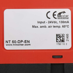 Hilscher Gateway PROFIBUS DP NT 50-DP-EN NOV