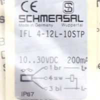 SCHMERSAL induktiver Näherungsschalter IFL4-12L-10STP 101112834 OVP