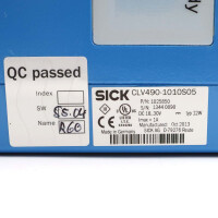 Sick Barcodescanner CLV490-1010S05 1025850 OVP