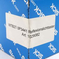 Sick Reflexions-Lichttaster WTB27-3P3441 1029082 SIE