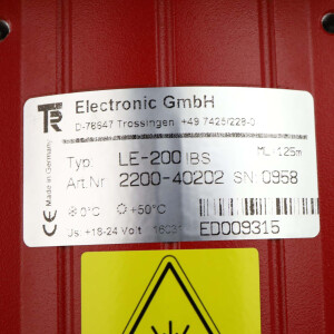 TR Electronic Laser-Entfernungs-Messgerät LE-200 IBS 2200-40202 NOV