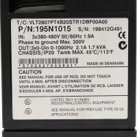 Danfoss Frequenzumrichter VLT2807PT4B20STR1DBF00A00 195N1015 GEB