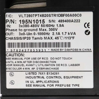 Danfoss Frequenzumrichter VLT2807PT4B20STR1DBF00A00C0 195N1015 NOV