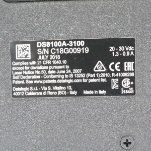 DATALOGIC Barcode Scanner DS8100A-3100 GEB