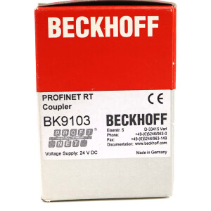 Beckhoff PROFINET-Buskoppler BK9103 SIE