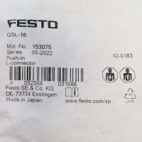 Festo L-Steckverbindung QSL-16 153075 OVP