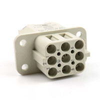 Harting Buchseneinsatz Han Q8/0-F-QL 1,5mm² 09120082734 NOV