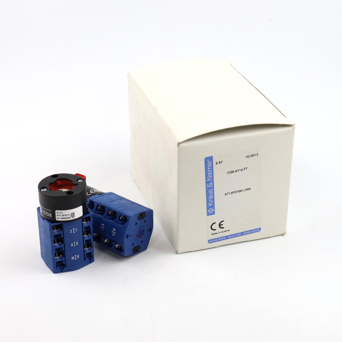 Kraus&Naimer Stufenschalter CG8.A712.FT AT13F07261/400 (