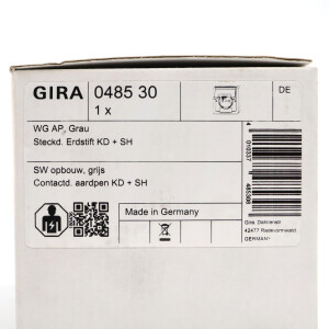 Gira WG AP Steckdose 0485 30 OVP