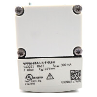 Festo Proportional-Druckregelventil VPPM-6TA-L-1-F-0L6H 542221 OVP