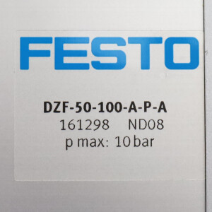 Festo Flachzylinder DZF-50-100-A-P-A 161298 NOV