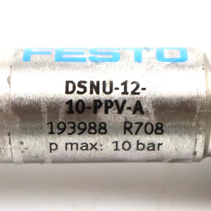 Festo Normzylinder DSNU-12-10-PPV-A 193988 GEB