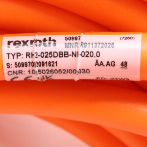 Rexroth Hybridkabel RH2-025DBB-NN-020,0 R911372026 NOV