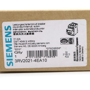 Siemens Leistungsschalter 3RV2021-4EA10 OVP