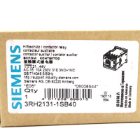 Siemens Hilfsschütz 3RH2131-1SB40 OVP