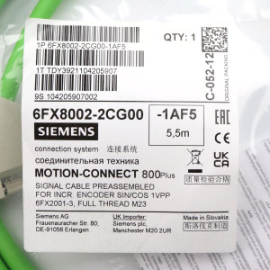 Siemens Signalleitung 6FX8002-2CG00-1AF5 OVP