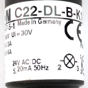 Eaton Leuchtdrucktaster C22-DL-B-K10-24-P5 181298 NOV