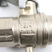 Parker Kugelhahn CW617N PN14 DN20 NOV