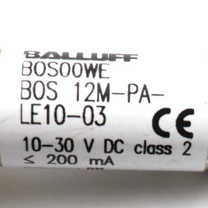 Balluff Einweglichtschranke BOS00WE BOS 12M-PA-LE10-03 NOV