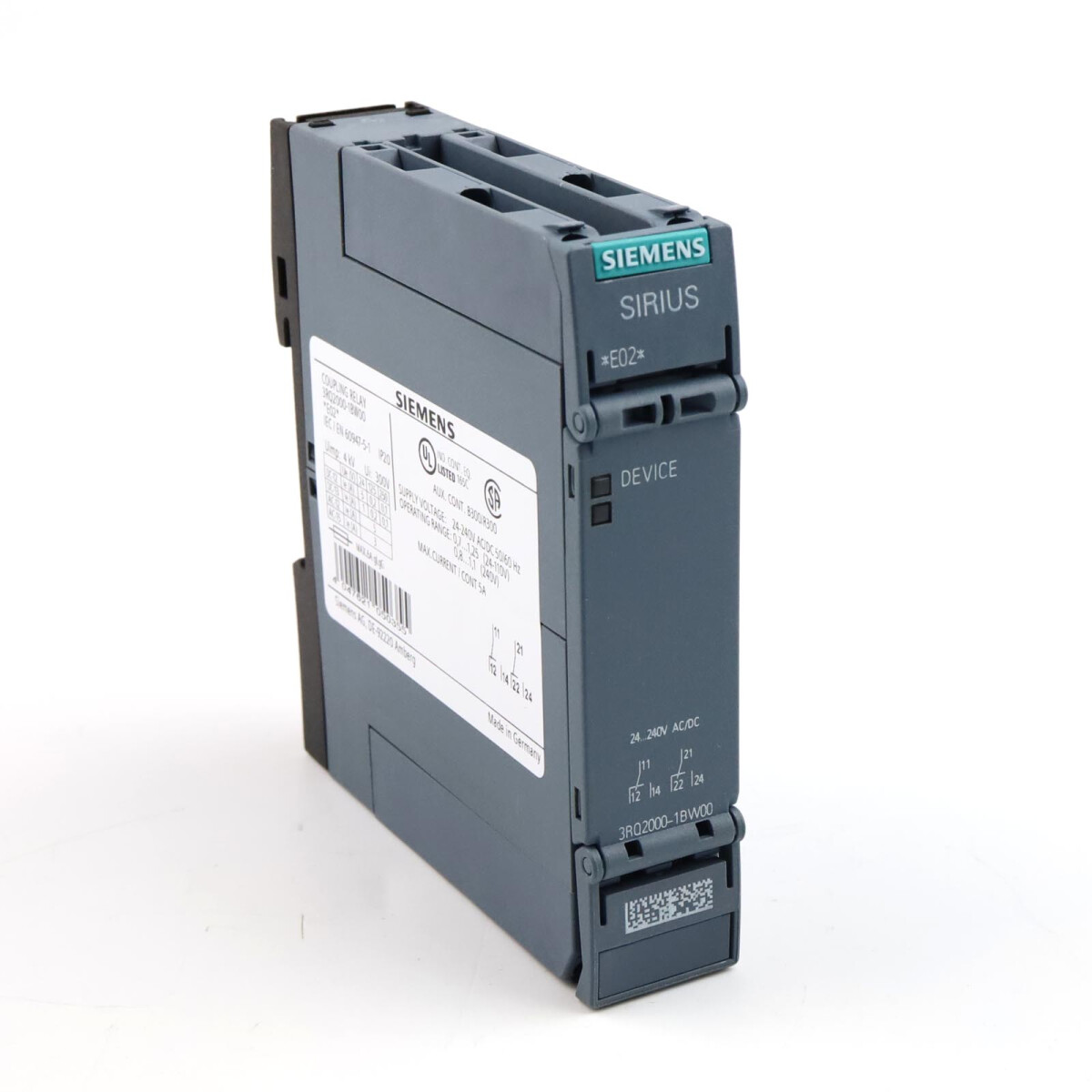 Siemens Koppelrelais 3RQ2000-1BW00 GEB