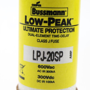 COOPER BUSSMANN Sicherungseinsatz LPJ-20SP 600VAC (8Stk) OVP