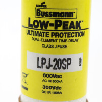 COOPER BUSSMANN Sicherungseinsatz LPJ-20SP 600VAC (8Stk) OVP