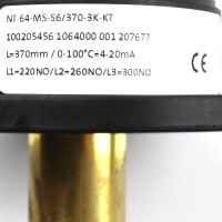 Bühler Niveau- und Temperaturschalter NT64-MS-S6/370-3K-KT NOV
