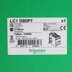 Schneider Electric Leistungsschütz LC1D80P7 044282 OVP