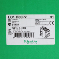 Schneider Electric Leistungsschütz LC1D80P7 044282 OVP