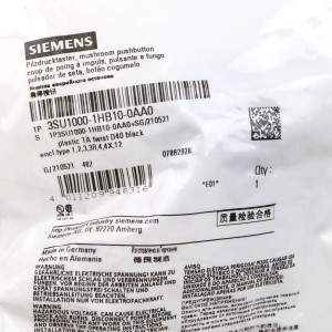 Siemens Pilzdrucktaster 3SU1000-1HB10-0AA0 OVP