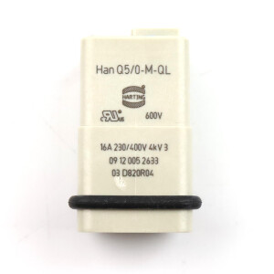 Harting Einsatz Han Q5/0-M-QL 2,5mm² 09120052633 NOV
